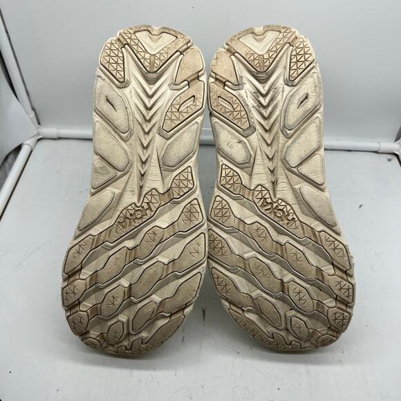 Hoka Shoes Womens 10.5 Clifton 8 Beige Running Sneakers - Picture 8 of 9